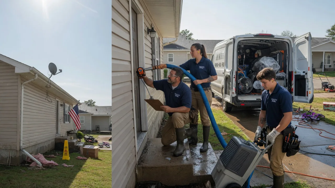 Ceiling Water Damage Restoration in Fort Dodge, IA near me